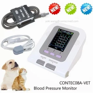 CONTEC08AVET Animal Blood Pressure Monitor, NIBP+SPO2+PC SW, 6-11cm cuff, PETS - Picture 1 of 13