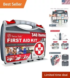 2-in-1 First Aid Kit for Car, Travel & Home, Businesses - Bonus Mini Kit for ... - Picture 1 of 8