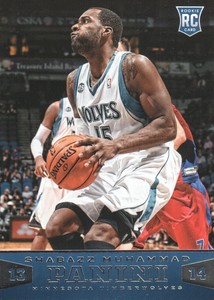 2013-14 Panini Basketball #175 Shabazz Muhammad RC