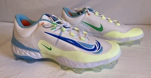 New Nike Alpha Huarache Elite 4 Low MCS Baseball Cleats FQ7724-104 Sz 16 - Picture 1 of 7