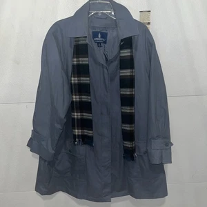 Abrigo de lluvia exterior London fog para mujer 20W Reg. Con bufanda  - Imagen 1 de 6