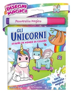 Gli Unicorni. Disegni Magici. Con Pennarello Magico Edibimbi 2025 - Foto 1 di 1