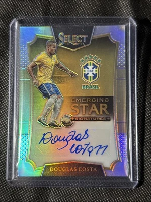 2016-17 Panini Select Soccer #ES-DCO Douglas Costa Emerging Star Signatures /199 - Image 1 of 3