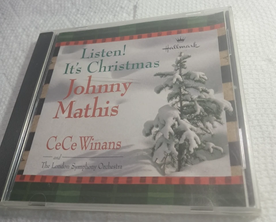 Johnny Mathis Listen It's Christmas Music C.D. Pop Religious Holiday Cece Winans - Image 1 of 2