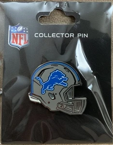 DETROIT LIONS HELMET COLLECTOR PIN NEW WINCRAFT - Foto 1 di 1