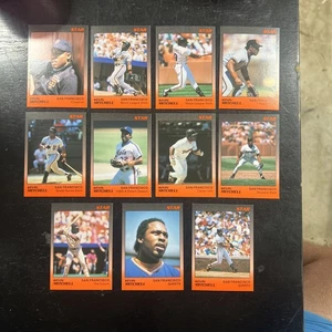 1989 Star Co. Kevin Mitchell 11 Karten Set Giants, Mets S12 - Bild 1 von 1