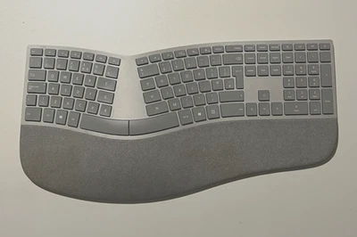 Microsoft Surface Ergonomic Keyboard SC Bluetooth Keyboard  Gray USED - Image 1 of 3
