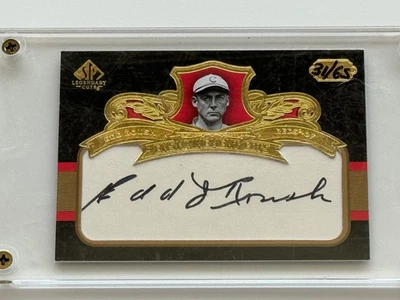 2007 SP Legendary Cuts Edd Roush CUT AUTO /65 RARE HOF SP - Image 1 of 4