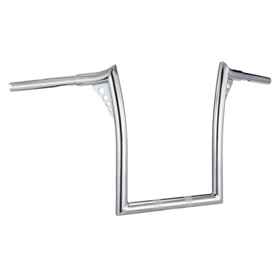 Manillar Meathook de 14" para Harley 08-23 Fat Bob Fat Boy 06-17 Wide Glide Foto 1 de 4