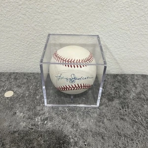 Reggie Jackson “44” Inscription Signed OML Baseball Tri-Star COA Yankees w/Case - Picture 1 of 3