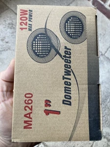 MA260 Auto Audio 1" Kalottenhochtöner 120 W Lautsprecher Paar - Bild 1 von 4