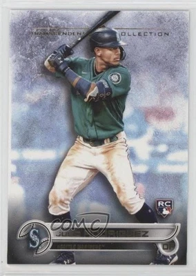 2022 Topps Transcendent Collection VIP Party /100 Julio Rodriguez Rookie RC - Image 1 of 2