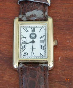 Vintage Herren American Legion US Uhr Armbanduhr eckig mit neuer Batterie - Bild 1 von 6