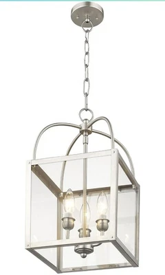 Linterna/techo colgante convertible de 3 luces Milford Livex Lighting 4037-91... Foto 1 de 4
