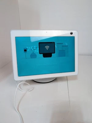 Amazon Echo Show 10 (3rd Generation) White Wireless Alexa Smart Speaker (T4E4AT) - Image 1 of 4