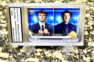 COOPER FLAGG/KNUEPPEL 2025 TOPPS NOW DRAFT GRADED GEM-MT 10 ROOKIE #CFKK - Picture 1 of 4