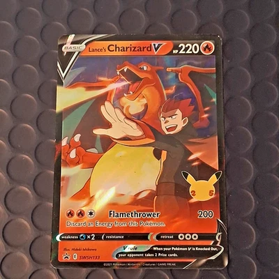 Lance's Charizard V SWSH133 SWSH: Sword & Shield Promo Cards Holo - Image 1 of 4