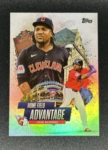 2025 Topps Chrome Jose Ramirez Home Field Advantage SSP Case Hit #HA-27 - Bild 1 von 2