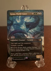 MTG Koma, World-Eater Foundations Borderless NM 347 Non-foil Magic The Gathering - Bild 1 von 2