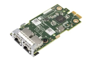 Carte réseau Dell Broadcom BCM5720 2x1Go RJ45 PCIe 2.1 46H4R - Photo 1/3