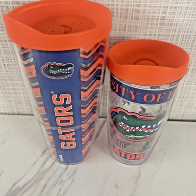 Vasos UF Florida Gators Tervis Doble Pared 16 y 24 OZ EE. UU. Paquete de 2 BxNN Foto 1 de 4