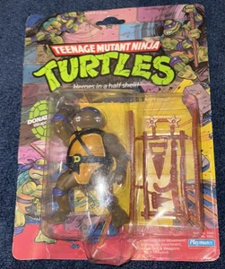 Playmates Toys 1988 Teenage Mutant Ninja Turtles Donatello Actionfigur - Bild 1 von 7