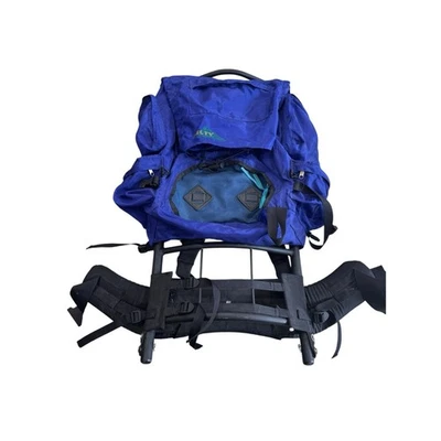 Mochila/senderismo/viaje/mochila con marco externo vintage azul KELTY talla L Foto 1 de 4