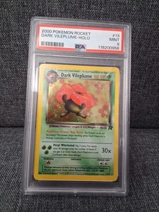 Dark Vileplume Holo 13/82 13 PSA 9 2000 Pokemon Rocket  - Picture 1 of 2