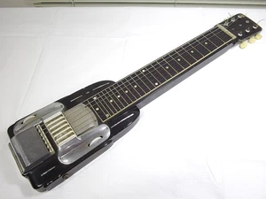 TEISCO Teisco Steel Gitarre Modell L schwarz E-Stahlgitarre 8 Saiten MÜLL - Bild 1 von 10