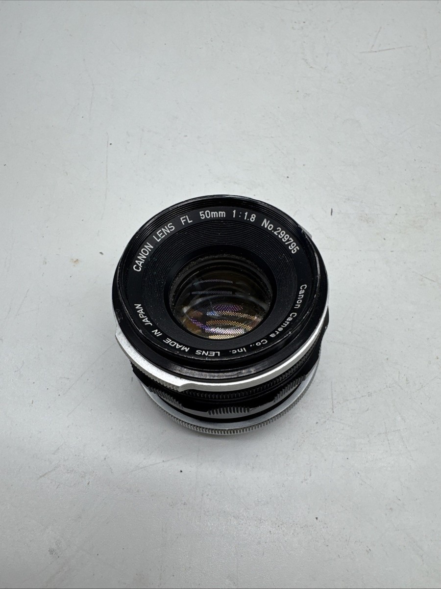 Canon f/1.8 Camera Lenses FL 50mm Focal for sale - eBay Canon f/1.8 Camera Lenses FL 50mm Focal for sale - eBay