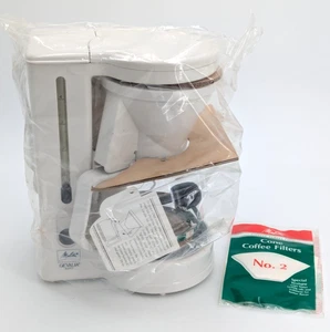 Melitta Cafetera BCM-4 Gevalia Kaffe Blanca TOTALMENTE NUEVA EN CAJA Cuchara DE COLECCIÓN - Imagen 1 de 4