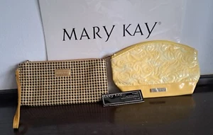 Mary Kay Kosmetiktaschenset 2 tlg. Pepita-Gold+Geld-Lack,  neu&ovp+ Gratis - Bild 1 von 6