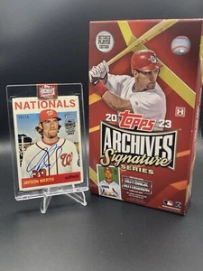 2023 Topps Archives Signature Series - #52 Jayson Werth /15 - Picture 1 of 5