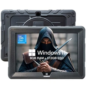 Fusion5 10.1'' Rugged Tablet PC Win11 Intel N100 8GB 512GB FHD IPS - Picture 1 of 9