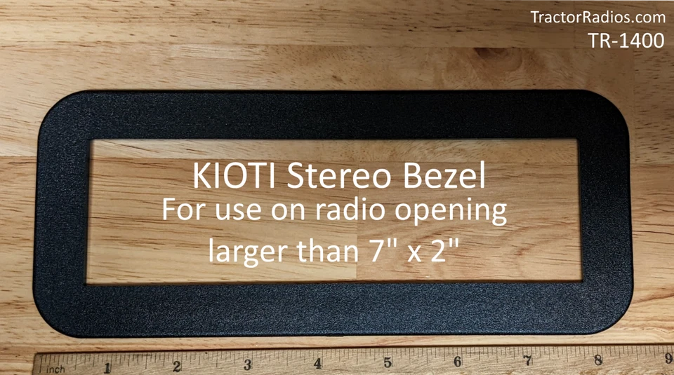 KIOTI Bobcat Tractor Estéreo Radio Borde Bisel NX RX DK CX CK PX Cabina FM Bluetooth Foto 1 de 1