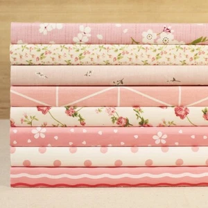 Sewing Cotton Fabric Bundles 10" Squares Quilting Patchwork Floral Scraps Lot - Picture 1 of 10