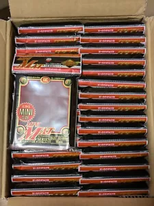 KMC Card Barrier Mini Sleeves Mat Red Case 30 packs of 50 1500Sleeves - Picture 1 of 1
