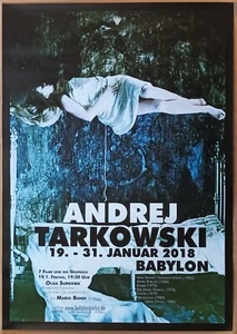 Andrei Tarkovsky ORIGINAL Germany 2018 A1 POSTER Solaris Stalker Andrei Rublev - Foto 1 di 3