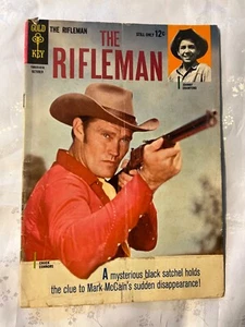 The Rifleman #20 Gold Key 1964 Chuck Connors & Johnny Crawford - Imagen 1 de 8
