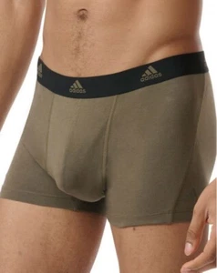ADIDAS BOXER TAILLE L ACTIVE FLEX COTON COULEUR KAKI - Picture 1 of 3