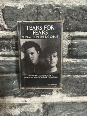 Tears for Fears Songs from the Big Chair Original Cassette 1985 Polygram Records - Image 1 of 4