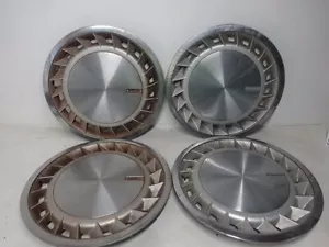 1984 1996 Plymouth Voyager Dodge Caravan Chrysler Wheel Cover 14' Hub Cap Set - Picture 1 of 2