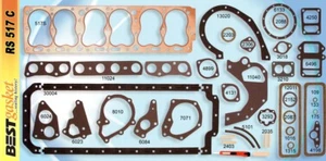 BEST Full Set w/Manifold+COPPER Head Gaskets 1935-1954 GMC/Pontiac 208 222 239 - Picture 1 of 9