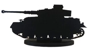 British Army Military Tank Silhouette Figure - Picture 1 of 1