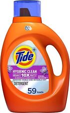 Tide Hygienic Clean Heavy 10X Duty Laundry Detergent 92.00 Fl Oz (Pack of 1) 