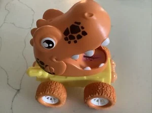 dinosaur toy Car for 2-5 Year Old Boys Dinosaur Pull Back And Go - Picture 1 of 6