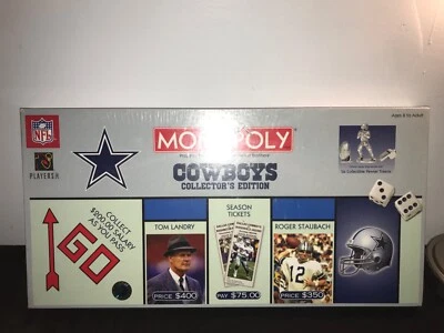 NEW/SEALED NOS 2003 Monopoly NFL Dallas Cowboys Collector's Edition Board Game - Image 1 of 4