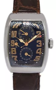 Dubey & Schaldenbrand Aerodyn Duo Steel Automatic Mens Watch Box/Papers - Picture 1 of 10
