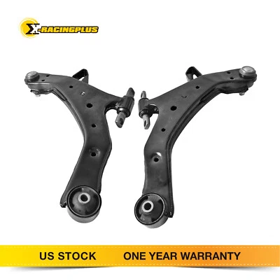 Pair Front Lower Control Arms for 2001 2002 2003 2004 2005 2006 Hyundai Elantra - Image 1 of 4