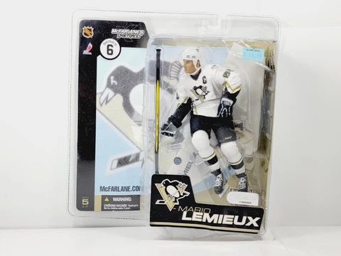 McFarlane NHL Mario Lemieux #66 Figure Series 6 Pittsburgh Penguins 2003 Cover